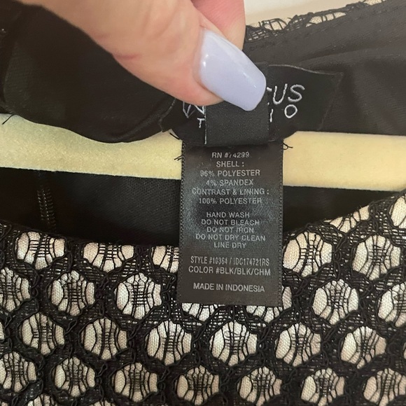 Enfocus Studio dress Black with beige church dress or pretty for wedding NWT - Picture 4 of 6